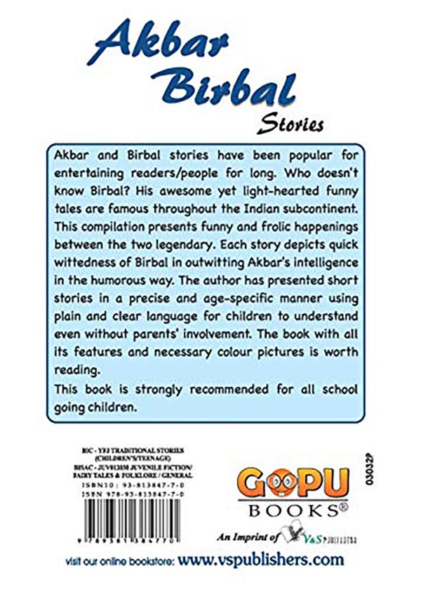 Akbar-Birbal Story 20X30 16- Short Simple Stories For Children Tanvir Khan  Paperback 72 Pages - JioMart