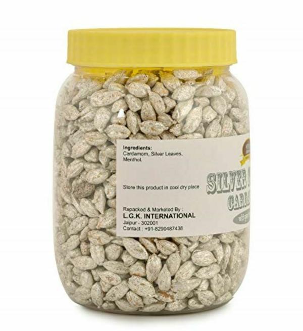 Food Essential Silver Coated Cardamom 100 gm. JioMart
