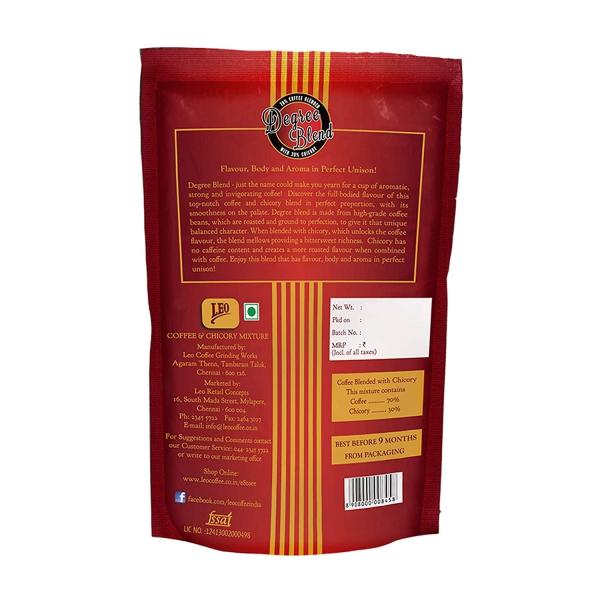 Leo Coffee Degree Blend Filter Coffee Powder Medium Roast Strong 200
