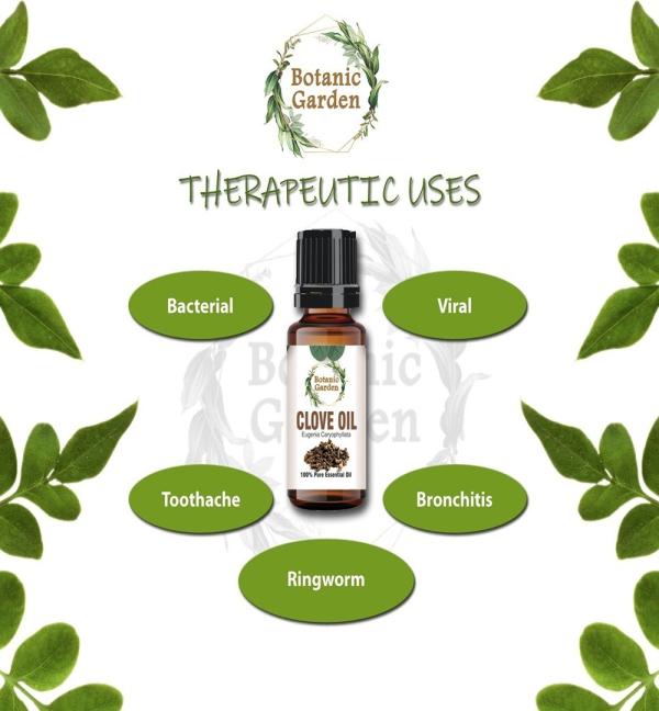 botanic garden Clove Oil/Eugenia caryophyllata For Bacterial, Viral, Fungal,Toothache, Gum