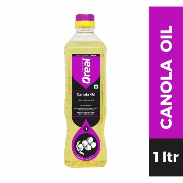 Oreal 1L Premium Pure Canola Oil Rich Natural Anti Oxidants