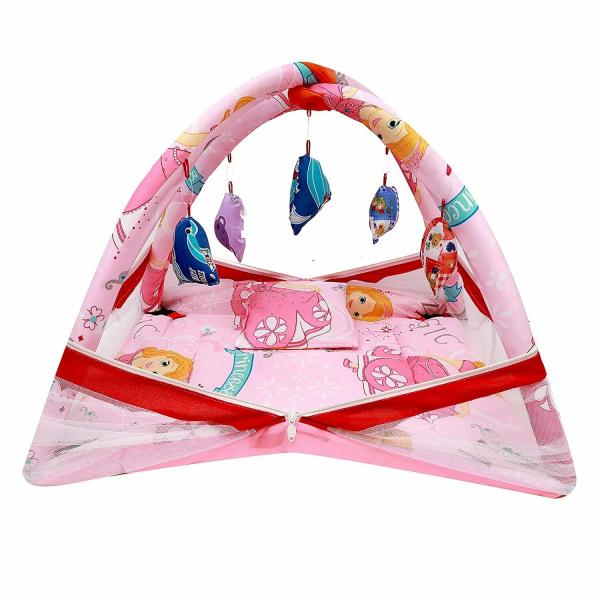 Move ON Baby Bedding Set Playmat New Born Baby Kids Bed with Mosquito