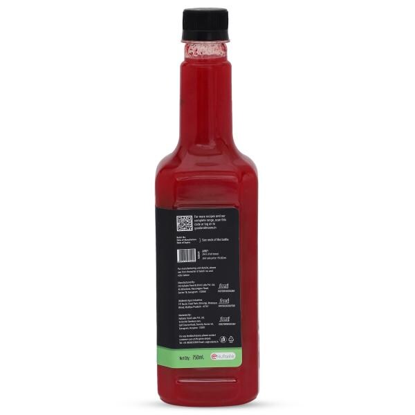 GOOD&MOORE Chilli Guava flavor syrup for refreshing coolers, cocktails