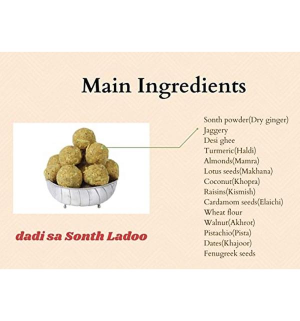 Dadi Sa Traditional Home Made Dry Ginger Laddu 1kg JioMart