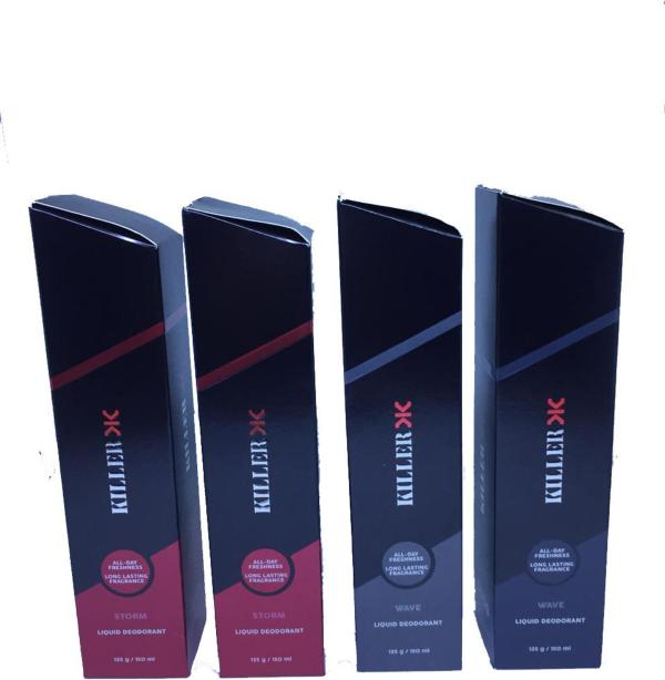 JM ROYAL'S MAGIC Killer Wave, Wave, Storm, Storm Deodorant Body Spray For Men And Women 600