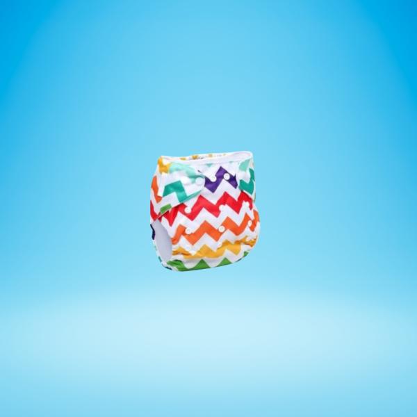 Chubby Cheeks Resuable & Adjustable Printed & Solid Cloth Diapers For
