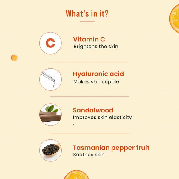 Sirona Natural Vitamin C Body Wash for Deep Cleansing, Radiance & Skin