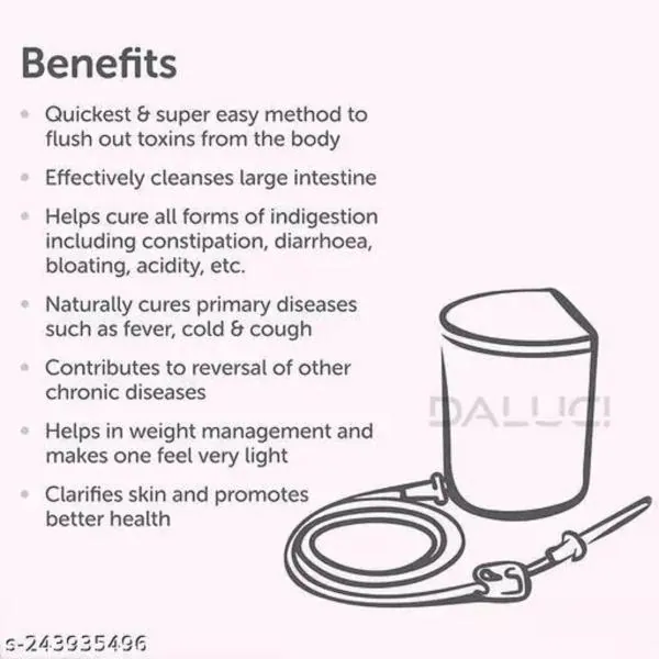 AARAV CARE Enema Kit for Home Use with instruction Enima home kit for