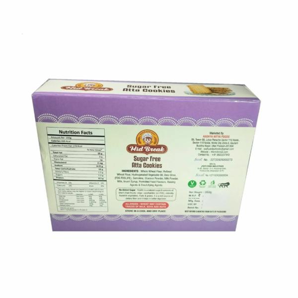 MidBreak Sugar Free Atta Biscuits Sugar Free Atta Cookies Atta