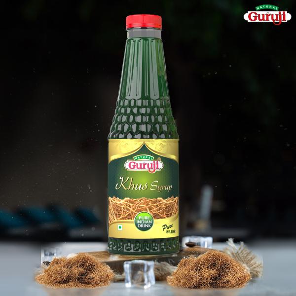 Jai Guruji Khus Syrup Sharbat (750 ml each Pack of 2) JioMart