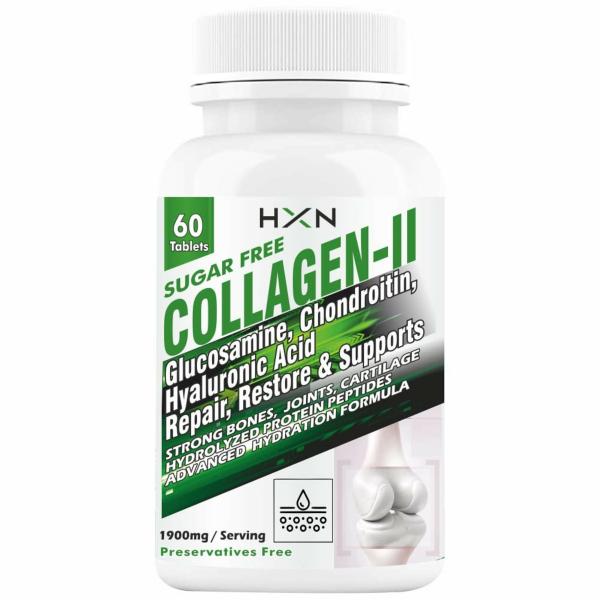 HXN Collagen Type 2 Supplement 60 Tablets JioMart