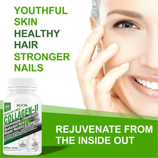 HXN Collagen Type 2 Supplement 60 Tablets JioMart