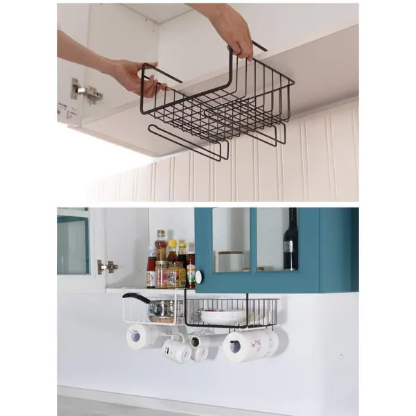 KARTUNBOX Over&Under Household Metal Shelf Hanging Storage