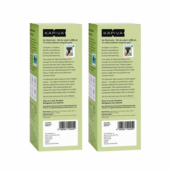 Kapiva Noni Juice 1 L (Pack of 2) JioMart