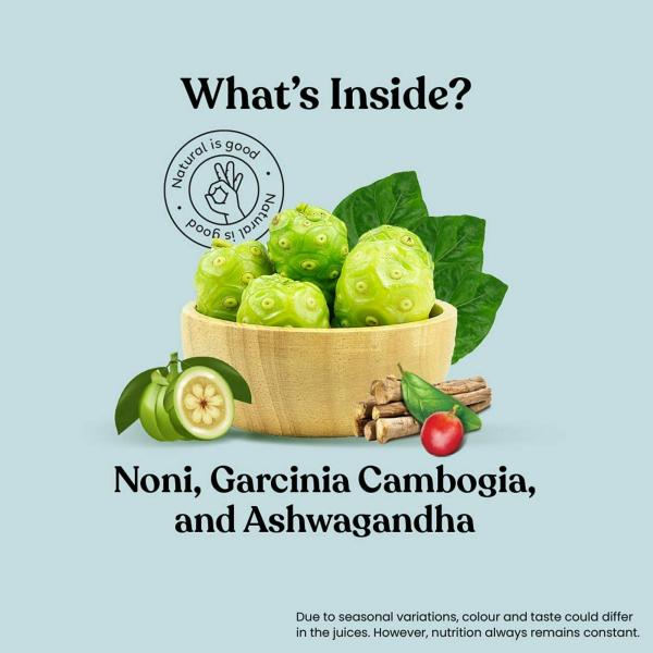 Kapiva Noni Juice 1 L (Pack of 2) JioMart