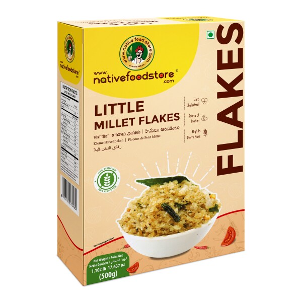 Millet Flakes ComboSamai /Little Millet Flakes 2 pcs (500gms x 2) JioMart