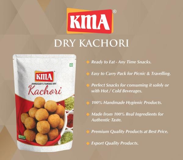 KMA Dry Kachori Jamnagar's famous Kachori 1 kg Pack of 4 x 250g