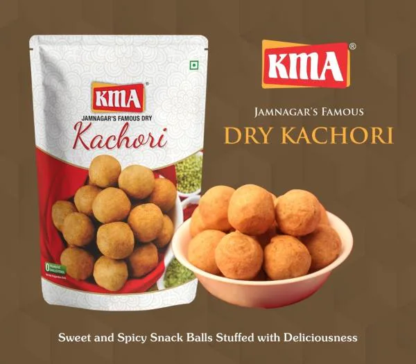 KMA Dry Kachori Jamnagar's famous Kachori Sweet & Spicy Indian
