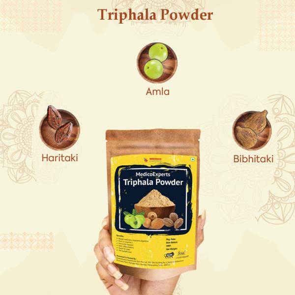 MedicoExperts Triphala Powder 800gm Helps In Constipation Relief