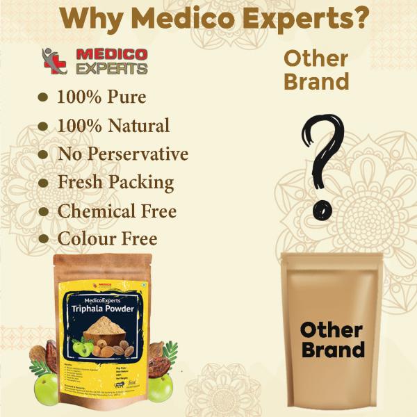 MedicoExperts Triphala Powder 800gm Helps In Constipation Relief