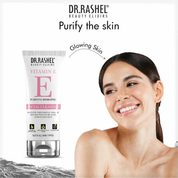 DR. RASHEL VITAMIN E FACIAL CLEANSER WHICH PURIFIES & HYDRATES