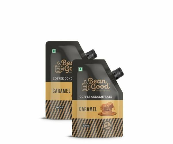 Bean Good Coffee Concentrate Caramel 200ML Pack of 2 JioMart