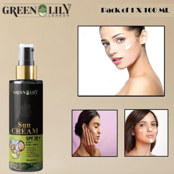 GreenLily London Sun Protection Cream For All Day Protection SPF 30