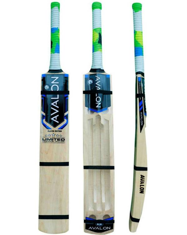 Avalon Diamond Scoop Double Blade Kashmir Willow Cricket Bat with Ball