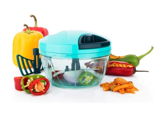 Klassi Kichen Chopper with 3 blades for effortlessly chopping