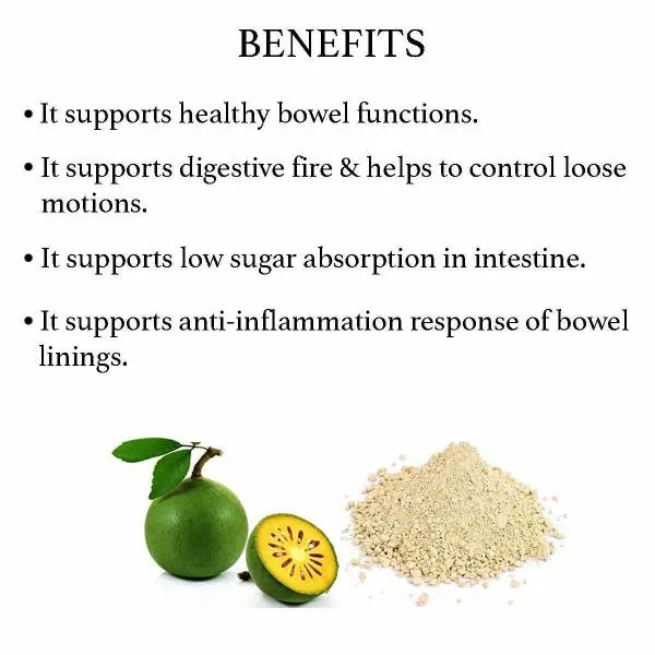 Bixa Botanical Bael Fruit Powder Aegle Marmelos/Bilva Fruit. Supports  Healthy Bowel Functions (200g) - JioMart