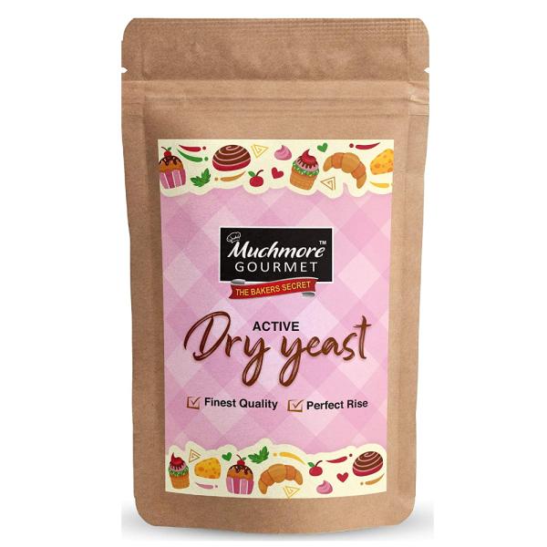 Muchmore Active Dry yeast Powder 75 Gram best use for Baking Bread,cake