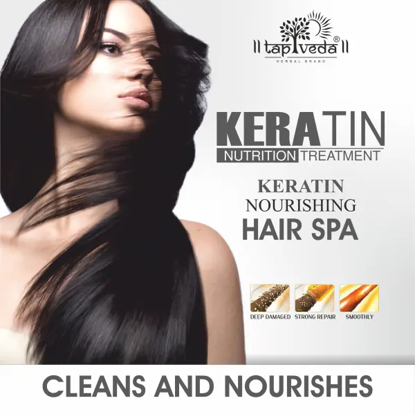 Tapveda Keratin Treatment Hair Spa Mask for All Types of Hair | Deep  Nourish, Dry and Frizzy Hair | Color Damage Hair Repair & Growth with  Keratin | Professional Care 900ml - JioMart