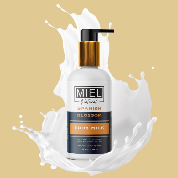 Miel Natural Spanish Blossom Body Lotions for Nourished Skin 6Hrs of