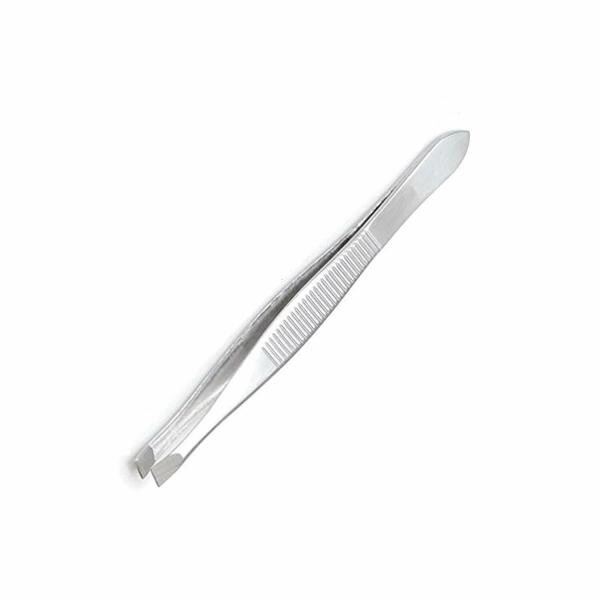 Verceys Slant Tweezers Precision Stainless Steel Slant Tip Tweezers