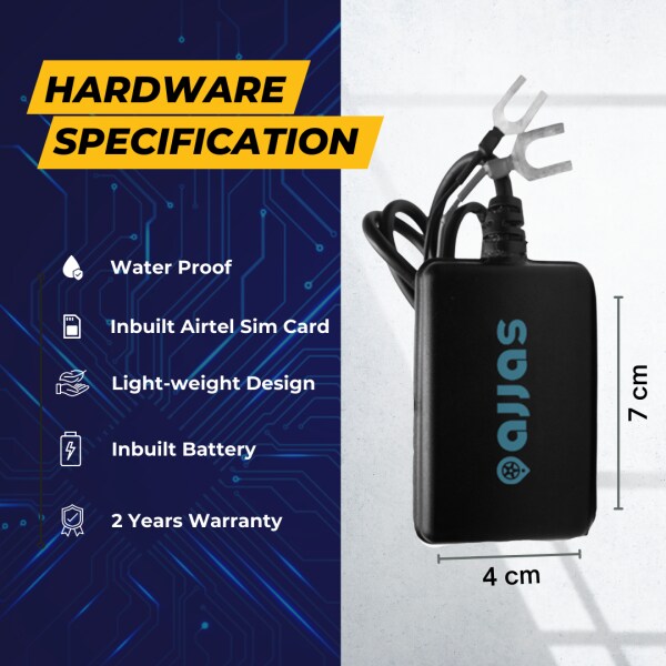 Ajjas Pro WaterProof GPS Tracker for Bike, Car with AntiTheft
