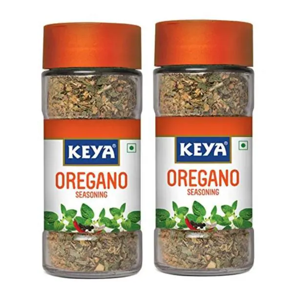 Keya 100 gm Oregano Seasoning Premium Herbs and Spices Glass Bottle