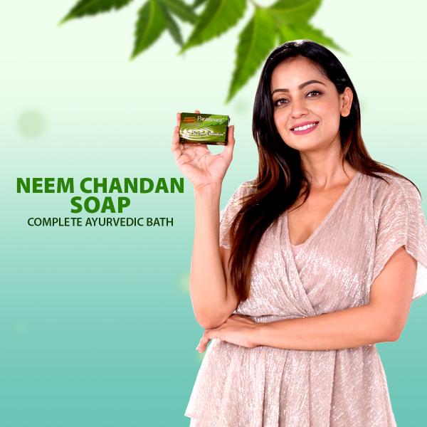 Parampara Ayurved Neem Chandan Compleate Ayurvedic Bath Soap 75g Pack ...