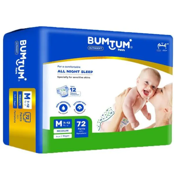 Bumtum Baby DiaperMedium (72 pcs) JioMart