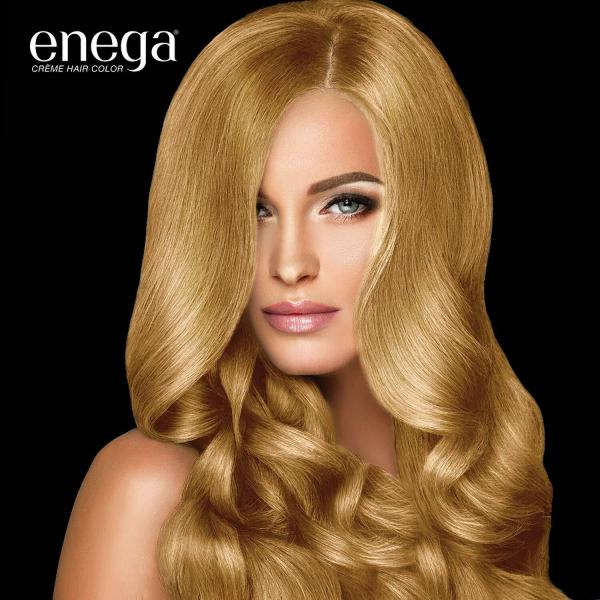 Enega nourishing no ammonia golden blonde cream hair color with argon oil& green  tea extract 120ml - JioMart