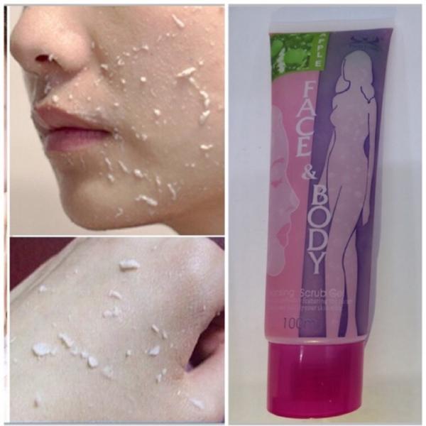 ShopiMoz Pack of 2 Heng Fang Day Face & Body Petty Cream Scrub Gel