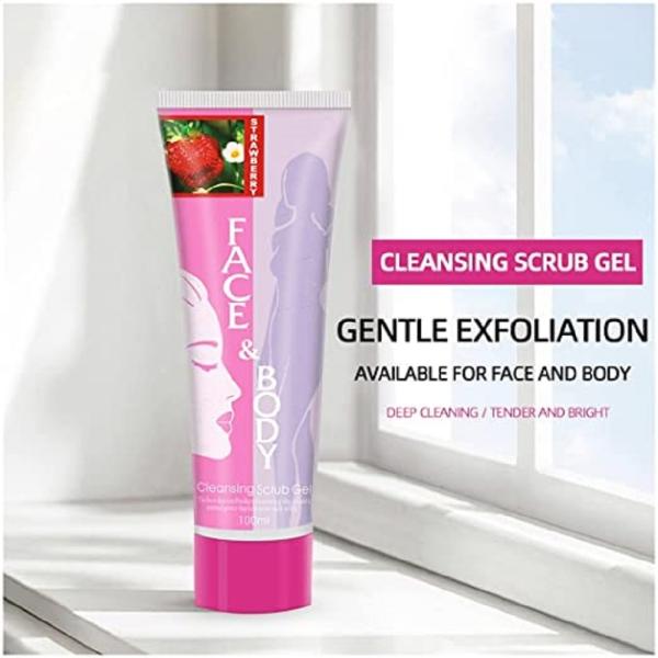 ShopiMoz Pack of 2 Heng Fang Day Face & Body Petty Cream Scrub Gel