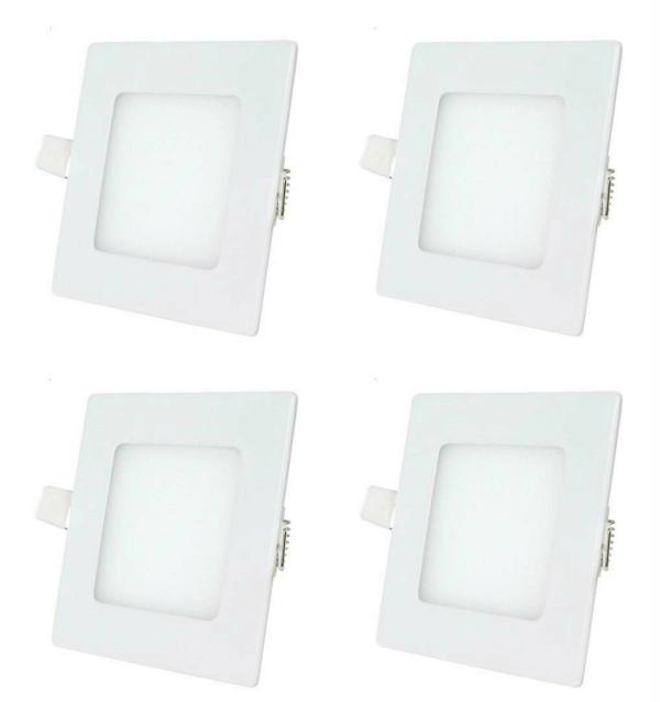 Fos LED Panel Light 6 Watts (Pack of 4) JioMart