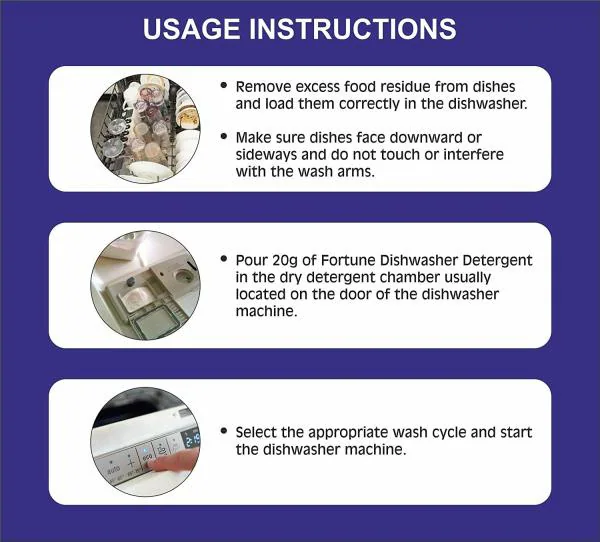Fortune Dishwasher Detergent Bar 1 Kg Compatible with All Dishwasher