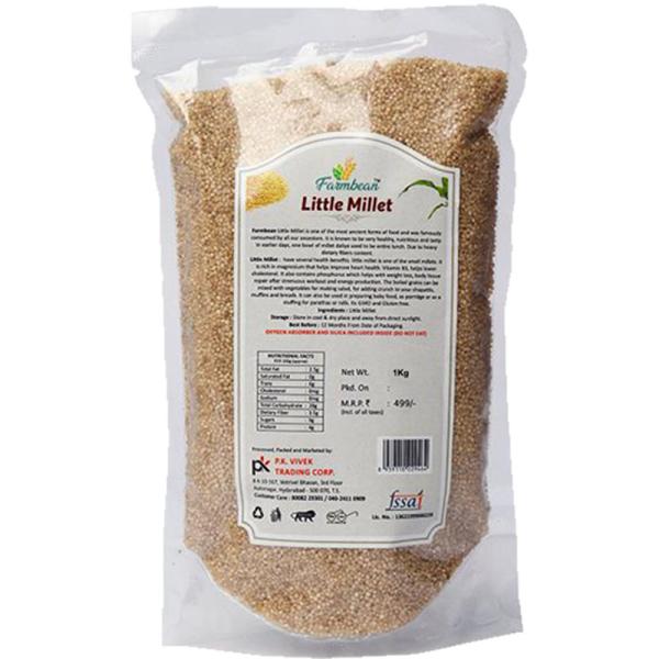 Farmbean Little Millets 9kg Millets for Eating Healthy Food Gluten
