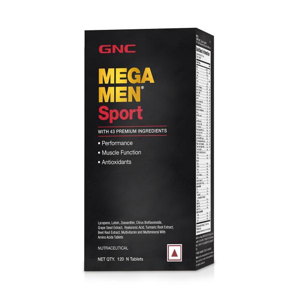 GNC Mega Men Sport Multivitamin 120 Tablets JioMart