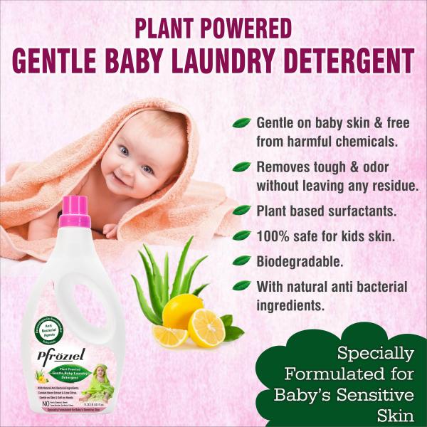 Pfroziel Baby laundry liquid detergent 1 liter I plant based