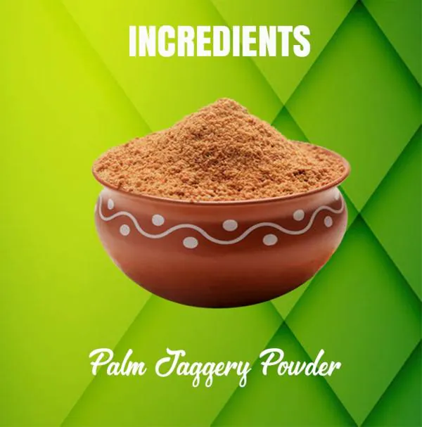 Thanjai Organics Palm Jaggery Powder, 2kg Traditional Palm Sugar