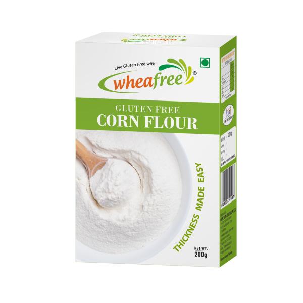 Wheafree Gluten Free Corn Flour Pack of 3 x 200 g Perfect Thickening