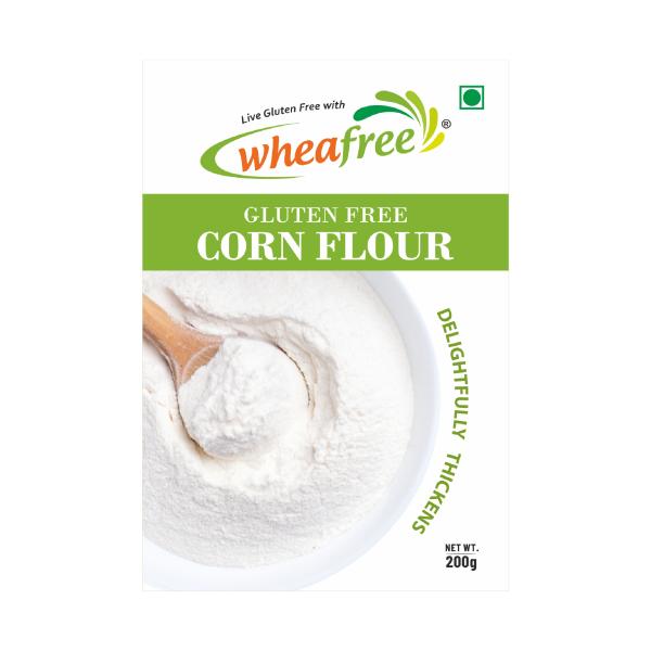 Wheafree Gluten Free Corn Flour Pack of 3 x 200 g Perfect Thickening