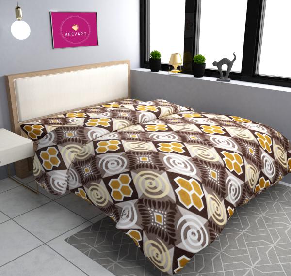 BREVARD Single Bed Woolen Fabric Quilt Cover / Duvet Cover / Rajai
